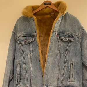 Levi’s jean jacket with  size medium